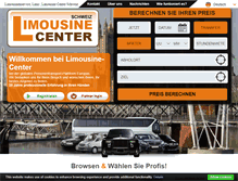 Tablet Screenshot of das-limousinen-service.ch